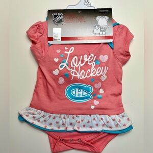 Montreal Canadians 0-3 months 3pc